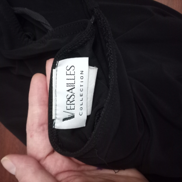 Black Halter Backless Cocktail Sundress - Picture 2 of 3